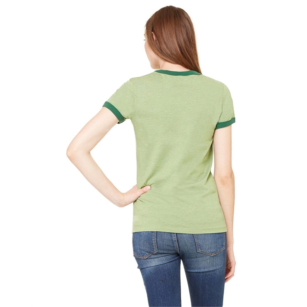 Ladies' Jersey Short-Sleeve Ringer T-Shirt - Ladies' Jersey Short-Sleeve Ringer T-Shirt - Image 4 of 26