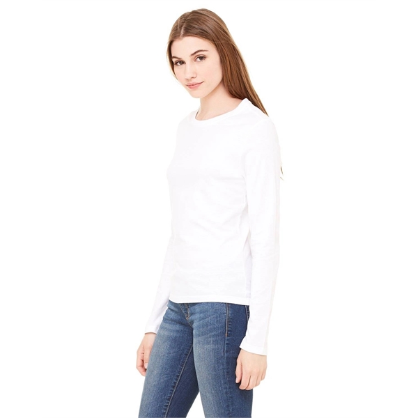Bella + Canvas Ladies' Jersey Long-Sleeve T-Shirt - Bella + Canvas Ladies' Jersey Long-Sleeve T-Shirt - Image 1 of 68