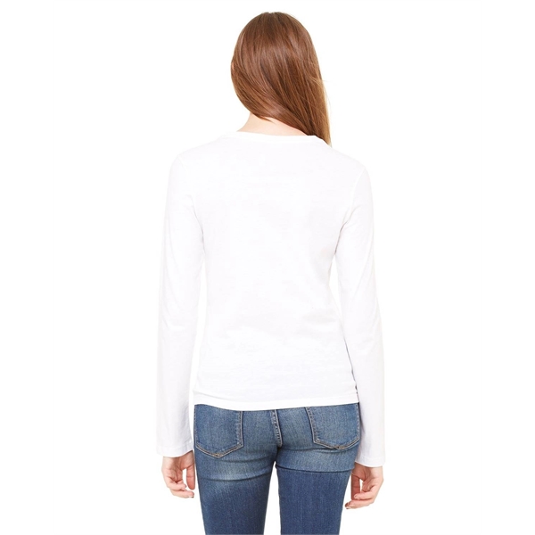 Bella + Canvas Ladies' Jersey Long-Sleeve T-Shirt - Bella + Canvas Ladies' Jersey Long-Sleeve T-Shirt - Image 2 of 68