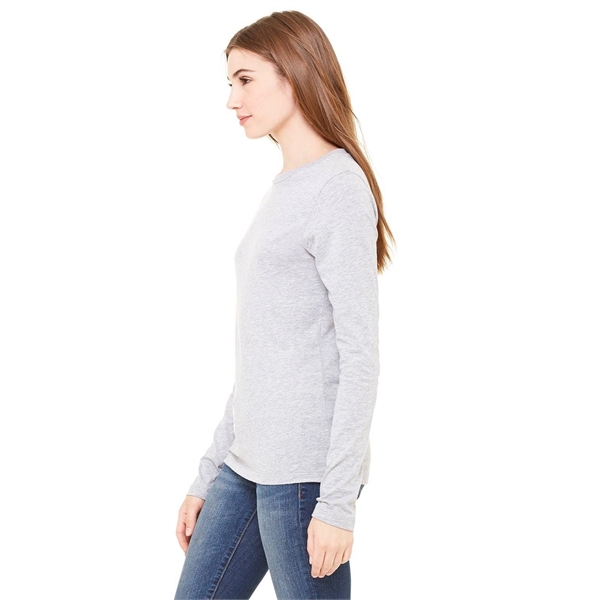 Bella + Canvas Ladies' Jersey Long-Sleeve T-Shirt - Bella + Canvas Ladies' Jersey Long-Sleeve T-Shirt - Image 5 of 68