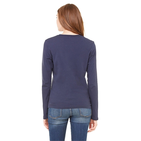 Bella + Canvas Ladies' Jersey Long-Sleeve T-Shirt - Bella + Canvas Ladies' Jersey Long-Sleeve T-Shirt - Image 10 of 68