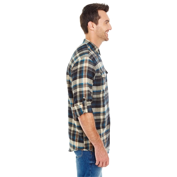 Burnside Men's Plaid Flannel Shirt - Burnside Men's Plaid Flannel Shirt - Image 2 of 138