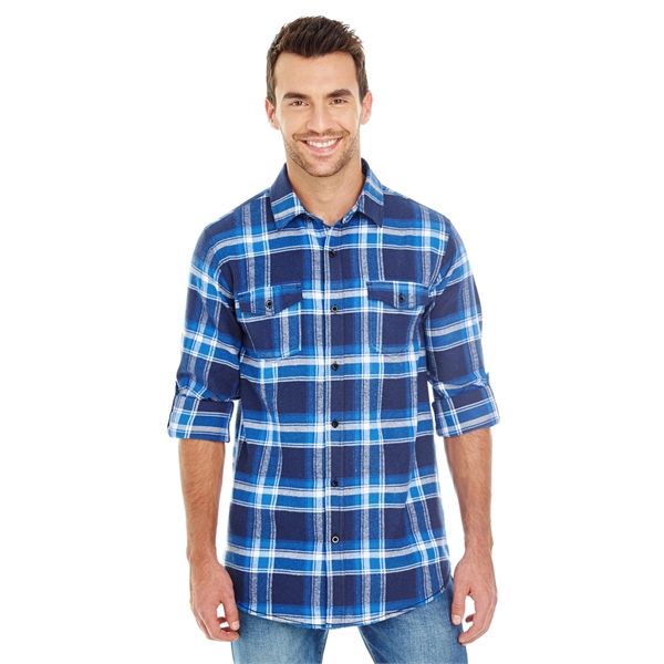 Burnside Men's Plaid Flannel Shirt - Burnside Men's Plaid Flannel Shirt - Image 3 of 138
