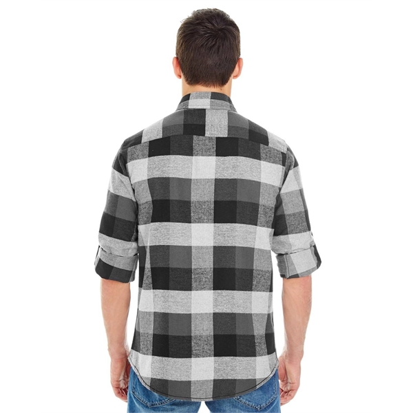 Burnside Men's Plaid Flannel Shirt - Burnside Men's Plaid Flannel Shirt - Image 7 of 138