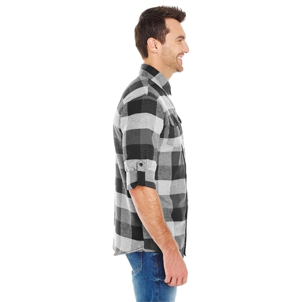 Burnside Men's Plaid Flannel Shirt - Burnside Men's Plaid Flannel Shirt - Image 8 of 138