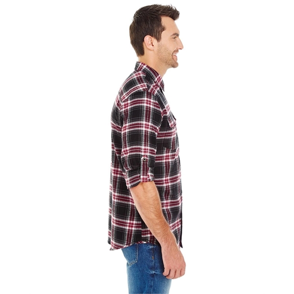 Burnside Men's Plaid Flannel Shirt - Burnside Men's Plaid Flannel Shirt - Image 11 of 138