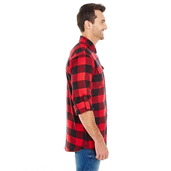 Burnside Men's Plaid Flannel Shirt - Burnside Men's Plaid Flannel Shirt - Image 14 of 138