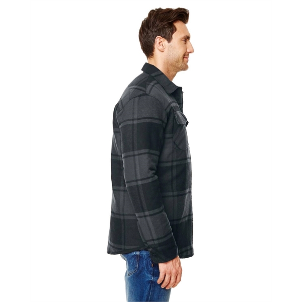 Burnside Adult Quilted Flannel Jacket