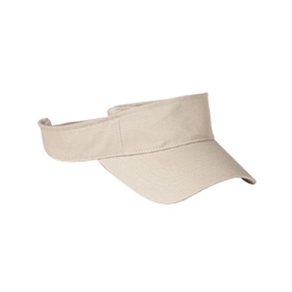 Big Accessories Cotton Twill Visor - Big Accessories Cotton Twill Visor - Image 3 of 12