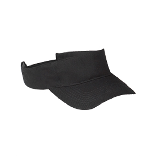 Big Accessories Cotton Twill Visor - Big Accessories Cotton Twill Visor - Image 4 of 12