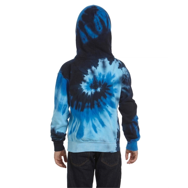 Tie-Dye Youth Pullover Hooded Sweatshirt - Tie-Dye Youth Pullover Hooded Sweatshirt - Image 3 of 94