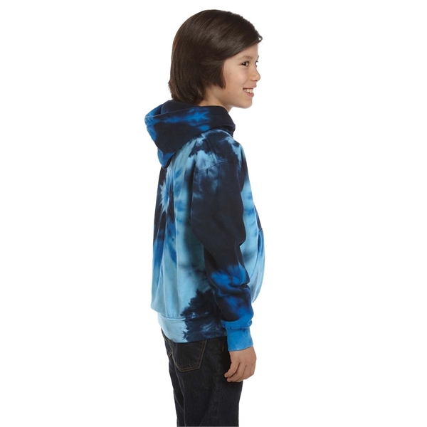 Tie-Dye Youth Pullover Hooded Sweatshirt - Tie-Dye Youth Pullover Hooded Sweatshirt - Image 4 of 94