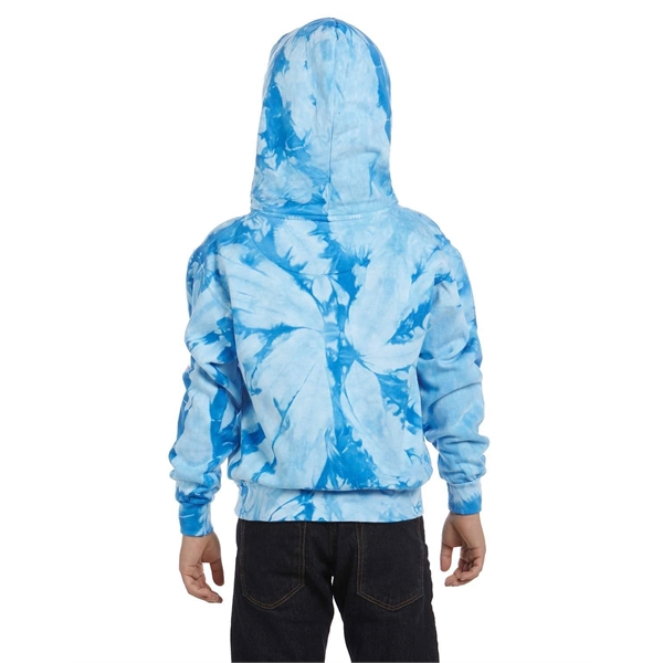 Tie-Dye Youth Pullover Hooded Sweatshirt - Tie-Dye Youth Pullover Hooded Sweatshirt - Image 12 of 83