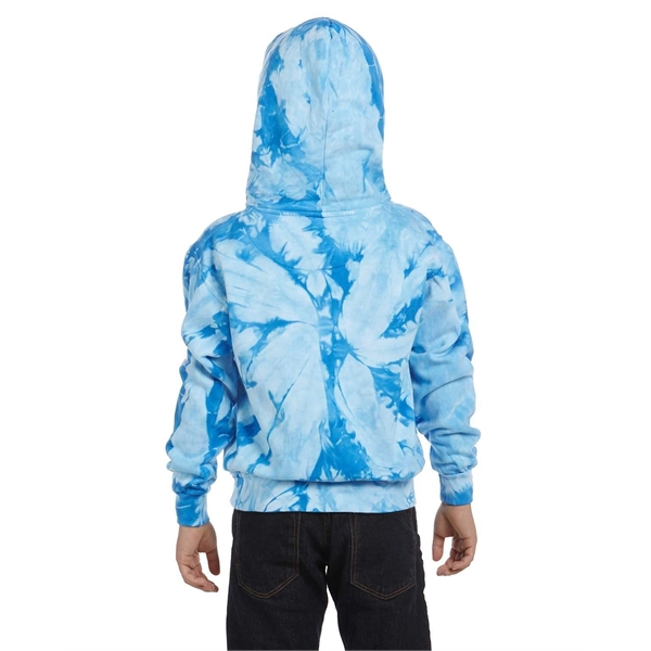 Tie-Dye Youth Pullover Hooded Sweatshirt - Tie-Dye Youth Pullover Hooded Sweatshirt - Image 16 of 94