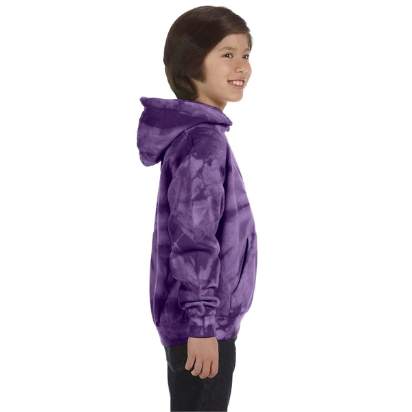 Tie-Dye Youth Pullover Hooded Sweatshirt - Tie-Dye Youth Pullover Hooded Sweatshirt - Image 15 of 83