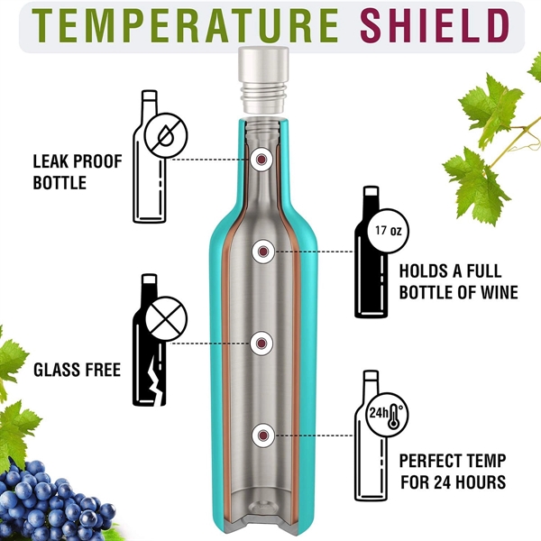 Vacuum Insulated Wine Tumbler Set - Vacuum Insulated Wine Tumbler Set - Image 5 of 6