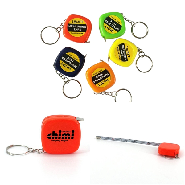 Mini Tape Measure Keychain - Mini Tape Measure Keychain - Image 0 of 0