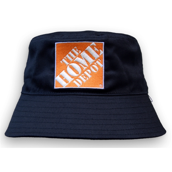 Recycled Breathable Poly Twill Bucket Hat - Recycled Breathable Poly Twill Bucket Hat - Image 0 of 5