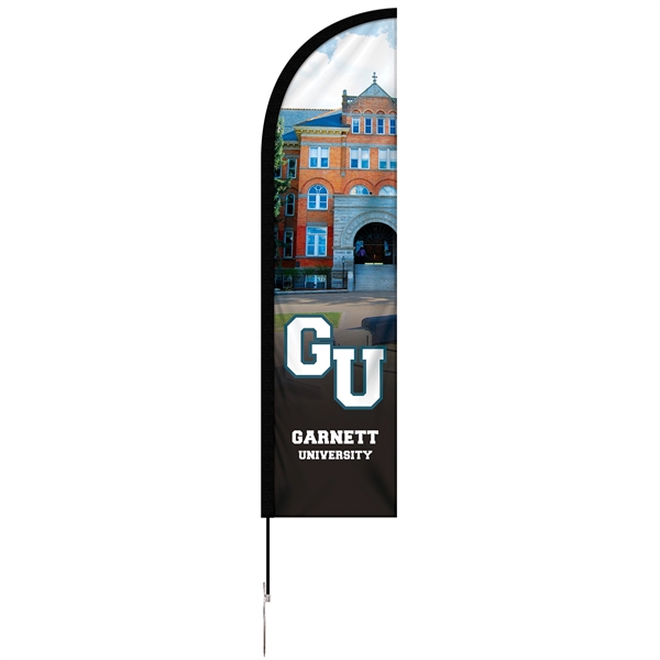 8' Double Sided Portable Half Drop Banner w/ Hardware Set - 8' Double Sided Portable Half Drop Banner w/ Hardware Set - Image 2 of 13