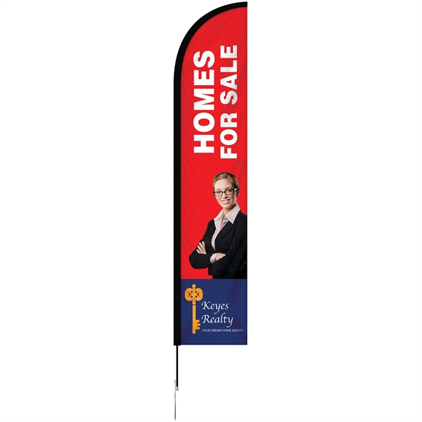 10' Single Reverse Portable Half Drop Banner w/ Hardware Set - 10' Single Reverse Portable Half Drop Banner w/ Hardware Set - Image 0 of 11