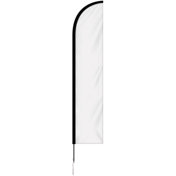 10' Single Reverse Portable Half Drop Banner w/ Hardware Set - 10' Single Reverse Portable Half Drop Banner w/ Hardware Set - Image 2 of 11