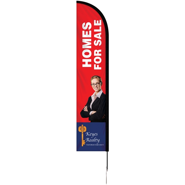 10' Double Sided Portable Half Drop Banner w/ Hardware Set - 10' Double Sided Portable Half Drop Banner w/ Hardware Set - Image 3 of 12