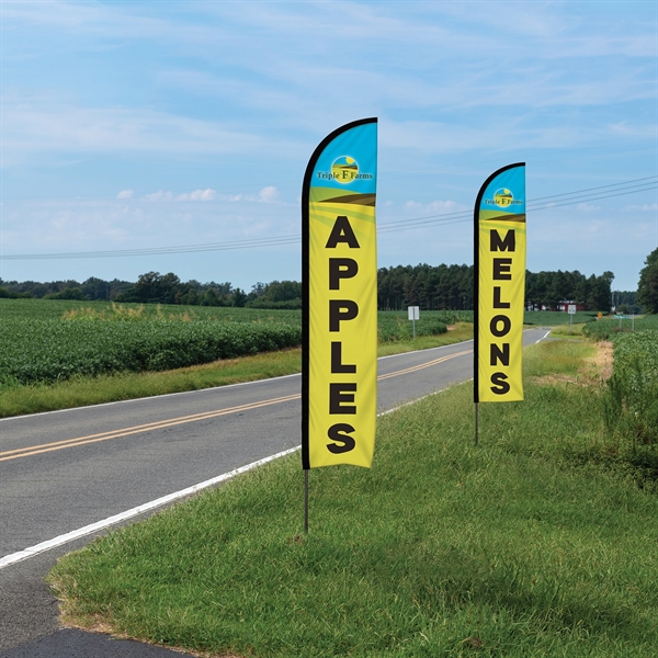 10' Double Sided Portable Half Drop Banner w/ Hardware Set - 10' Double Sided Portable Half Drop Banner w/ Hardware Set - Image 11 of 12