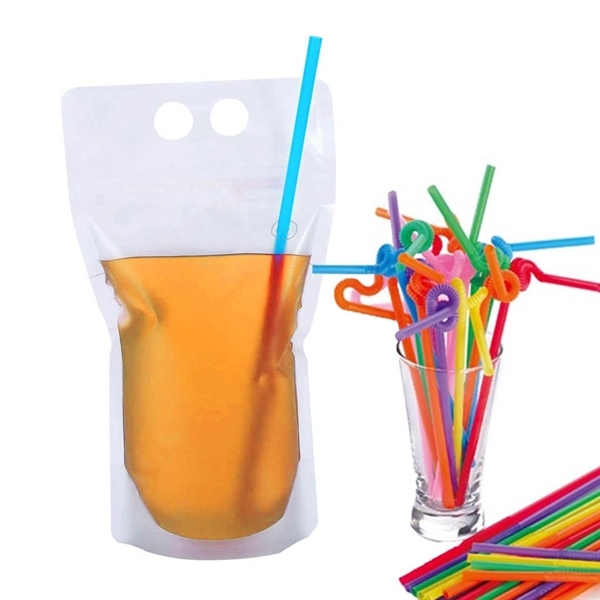 Drink Pouch With Straw - Drink Pouch With Straw - Image 2 of 4