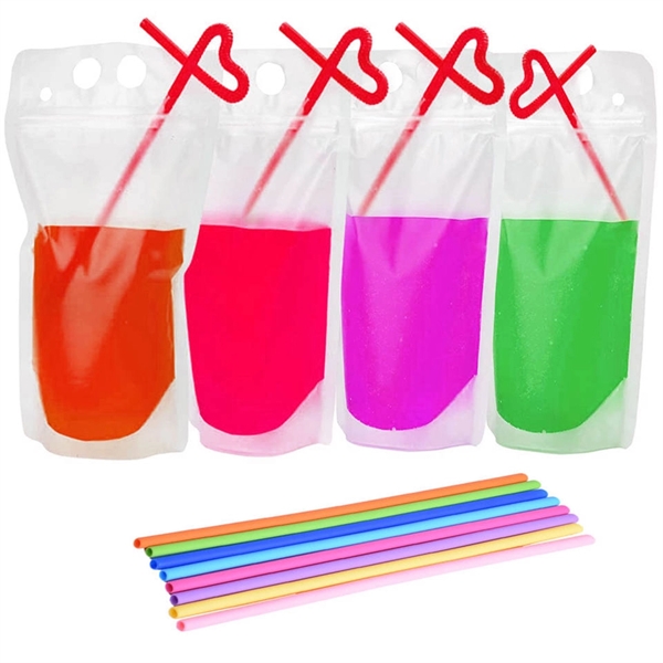 Drink Pouch With Straw - Drink Pouch With Straw - Image 4 of 4