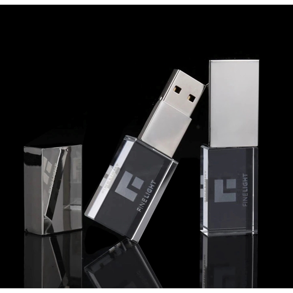 Crystal Transparent Fast USB Drive - Crystal Transparent Fast USB Drive - Image 0 of 1