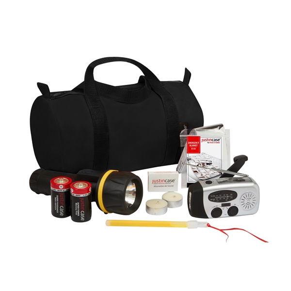 Power Outage Kit w/ Dynamo Solar AM-FM Radio/Flashlight - Power Outage Kit w/ Dynamo Solar AM-FM Radio/Flashlight - Image 1 of 3