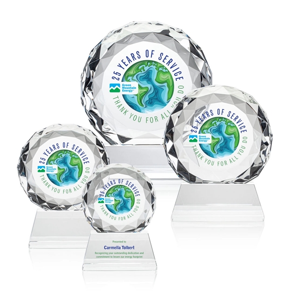 Seville VividPrint™ Award on Entwhistle Base - Clear