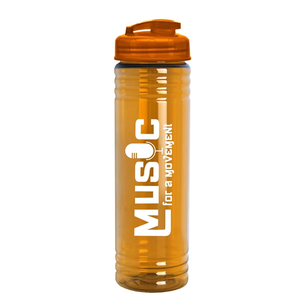24 oz. Slim Fit Water Bottle with Flip Lid - 24 oz. Slim Fit Water Bottle with Flip Lid - Image 12 of 14