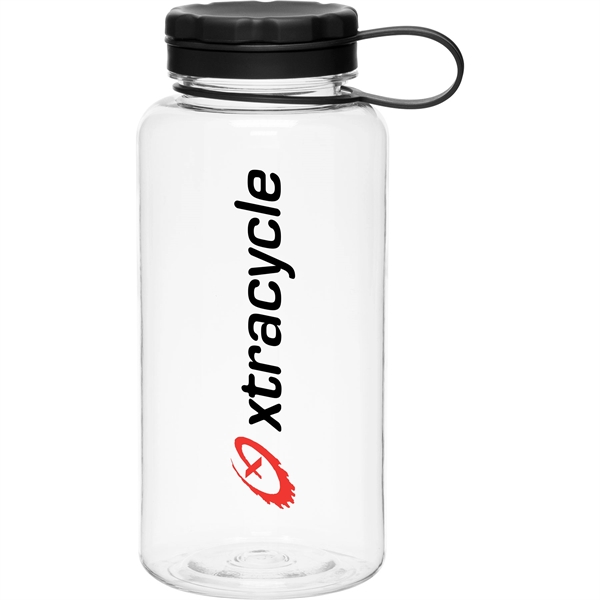 34 oz h2go Wide 2.0 Single Wall Plastic Bottle with Handle - 34 oz h2go Wide 2.0 Single Wall Plastic Bottle with Handle - Image 0 of 4