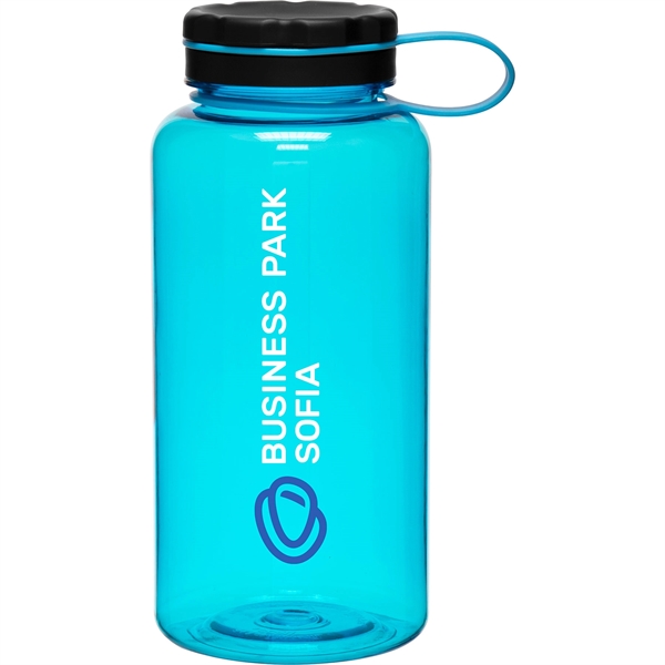 34 oz h2go Wide 2.0 Single Wall Plastic Bottle with Handle - 34 oz h2go Wide 2.0 Single Wall Plastic Bottle with Handle - Image 2 of 4