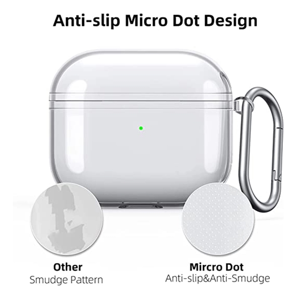Clear Case For Earbuds 3Rd Generation Soft Tpu - Clear Case For Earbuds 3Rd Generation Soft Tpu - Image 2 of 3