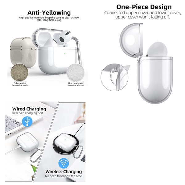 Clear Case For Earbuds 3Rd Generation Soft Tpu - Clear Case For Earbuds 3Rd Generation Soft Tpu - Image 3 of 3