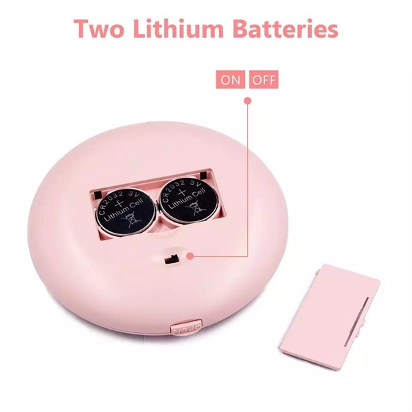 Compact Mirror with LED Light - Compact Mirror with LED Light - Image 2 of 5