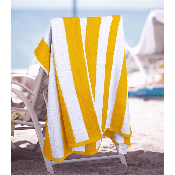 Cotton Cabana Stripe Beach Towel - Cotton Cabana Stripe Beach Towel - Image 3 of 3