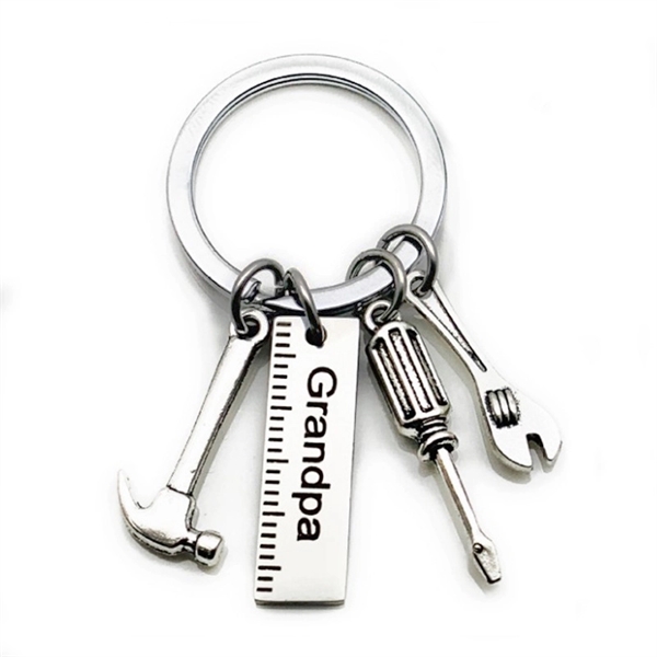 Custom Stainless Steel Key Chain - Custom Stainless Steel Key Chain - Image 2 of 4