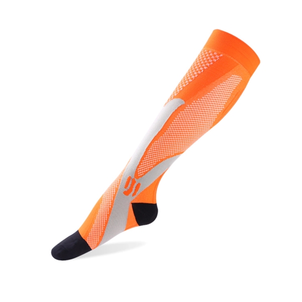 Leisure Sports Long Tube Elastic Compression Socks - Leisure Sports Long Tube Elastic Compression Socks - Image 1 of 2