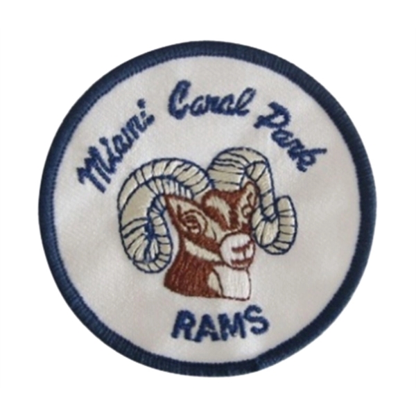 4" Custom Embroidered Patches - Peel n Stick Back - 4" Custom Embroidered Patches - Peel n Stick Back - Image 2 of 6