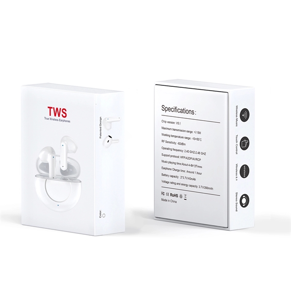 Bluetooth Headphones True Wireless Earbuds Earphones - Bluetooth Headphones True Wireless Earbuds Earphones - Image 5 of 5
