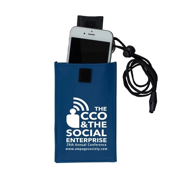 Angel Cell Phone & Id Holder Wallet With Carabiner - Angel Cell Phone & Id Holder Wallet With Carabiner - Image 1 of 2