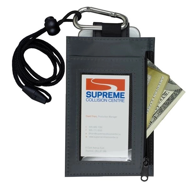 Angel Cell Phone & Id Holder Wallet With Carabiner - Angel Cell Phone & Id Holder Wallet With Carabiner - Image 2 of 2