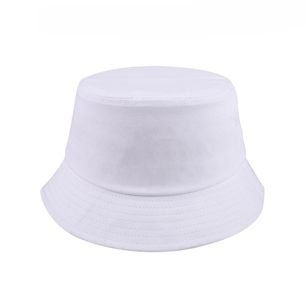 Custom Outdoor Cotton Bucket Hat & Promo Travel Fishing Cap - Custom Outdoor Cotton Bucket Hat & Promo Travel Fishing Cap - Image 11 of 12