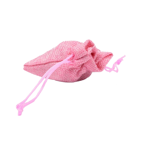 Pure Color Linen Drawstring Bag Multiple Sizes - Pure Color Linen Drawstring Bag Multiple Sizes - Image 2 of 11