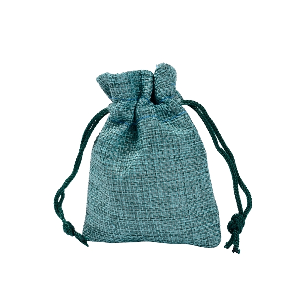 Pure Color Linen Drawstring Bag Multiple Sizes - Pure Color Linen Drawstring Bag Multiple Sizes - Image 4 of 11