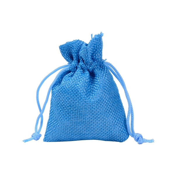 Pure Color Linen Drawstring Bag Multiple Sizes - Pure Color Linen Drawstring Bag Multiple Sizes - Image 10 of 11