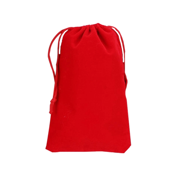 Flannel Drawstring Jewelry Storage Bag Multiple Sizes - Flannel Drawstring Jewelry Storage Bag Multiple Sizes - Image 6 of 6